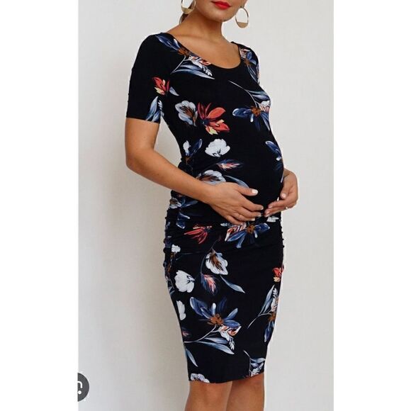 Yumi Kim Blossom Sky Maternity Dress Size XXS NWT - Picture 1 of 8